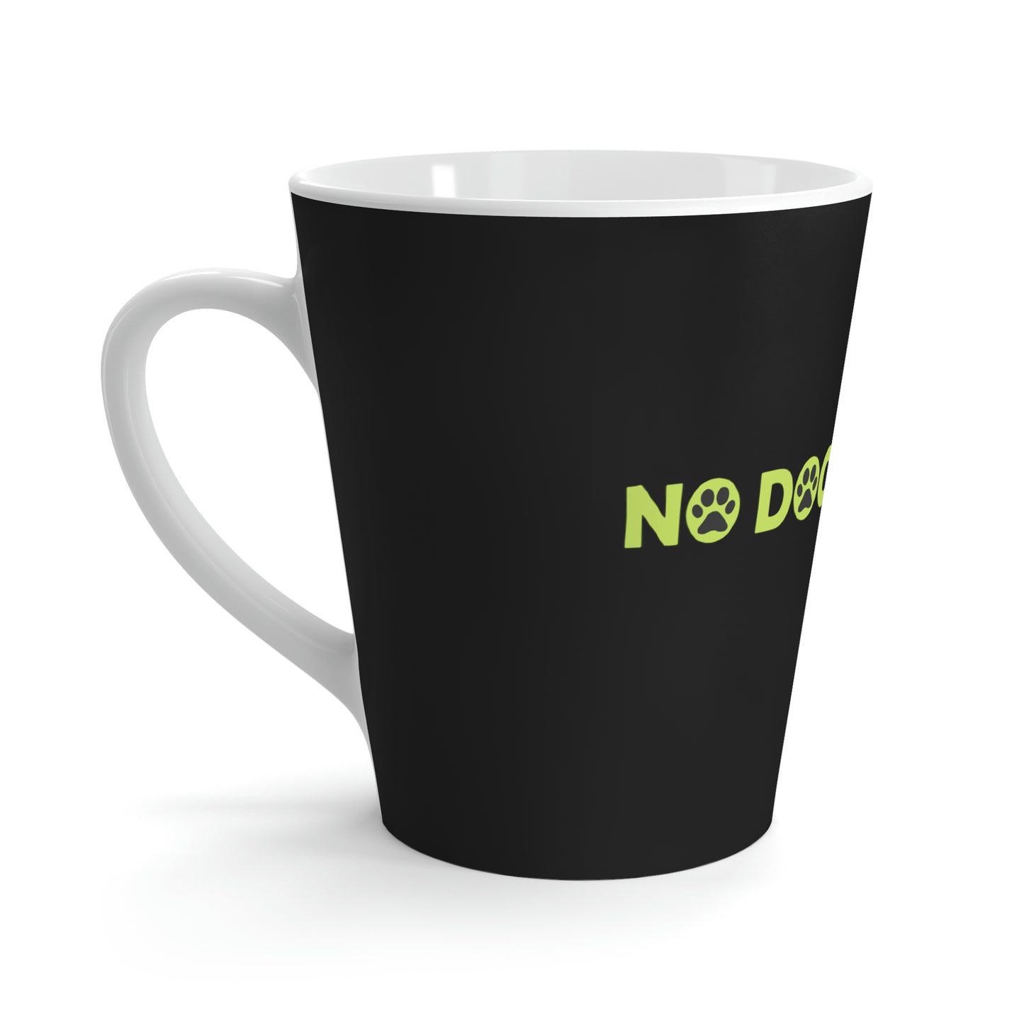 No Dog Left Behind Latte Mug